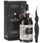 The Kraken Black Spiced 40% 0,7 l (dárkové balení svíčka) – Zboží Mobilmania