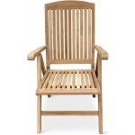 Nábytek Texim America I. teaková polohovací židle – Sleviste.cz