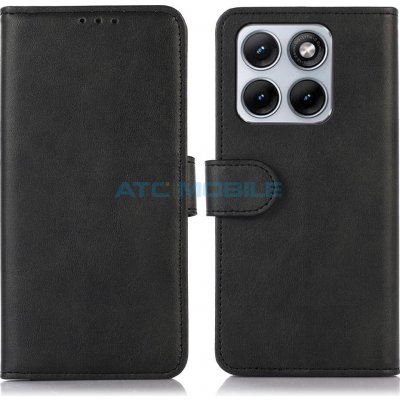 Shield4U Motorola Edge 70 Fusion XT2605 Cow Texture otevírací černé – Hledejceny.cz