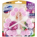 Domestos Aroma Lux Hibiscus oil&Wild Berries tuhý WC blok 3 x 55 g – Zboží Dáma