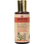 SATTVA posilující olej na vlasy BHRINGRAJ 100 ml – Hledejceny.cz