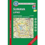 KČT 67 Šumava Lipno 1:50 000 Turistická mapa – Hledejceny.cz