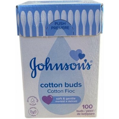Johnsons Vatové tyčinky 100 ks – Zboží Dáma