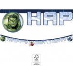 Procos Banner Happy Birthday Marvel Avengers 2 m – Hledejceny.cz