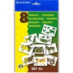 Centropen Šablony A5 8 ks Farma – Zboží Dáma