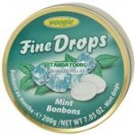 Woogie Fine Drops bonbóny v plechové dóze Mint 200 g – Zboží Dáma