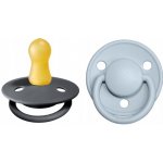 Bibs De Lux Iron Baby Blue šedá světle modrá 2 ks – Zboží Dáma