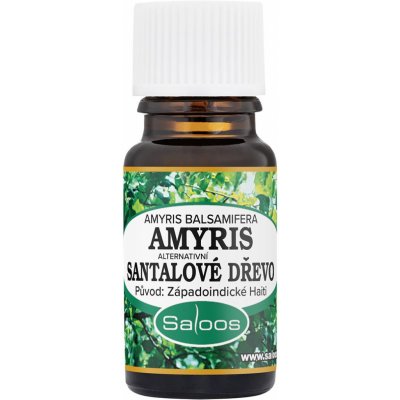 Saloos esenciální olej Amyris alternativa santalové dřevo 20 ml – Hledejceny.cz