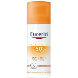 Eucerin Sun Photoaging Control CC Cream SPF50+ tónovací krém na opalování středně tmavý Medium 50 ml