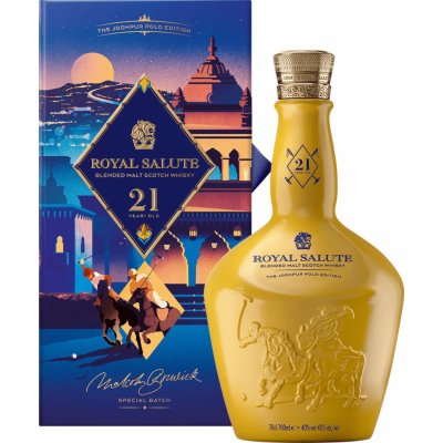 Royal Salute the Jodhpur Polo Edition 21y 40% 0,7 l (karton) – Zboží Mobilmania