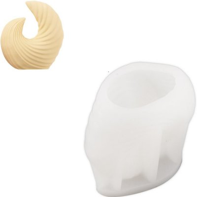 Manumi Silikonová forma na odlévání kreativní hmoty vlna 86x55x92mm 1 ks – Sleviste.cz