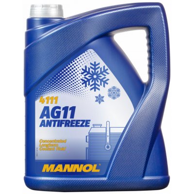 Mannol Antifreeze AG11 koncentrát 5 l – Zboží Mobilmania