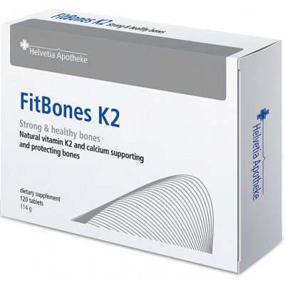 Helvetia Apotheke FitBones K2 120 tablet – Hledejceny.cz