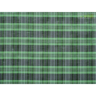košilová látka 9850 zelený proužek s lurexem – Zboží Mobilmania
