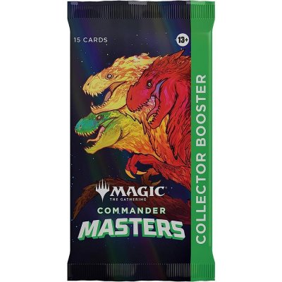 Wizards of the Coast Magic The Gathering: Commander Masters Collector Booster – Zboží Mobilmania