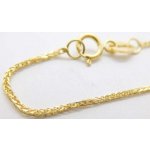 Klenoty Budín Dámský přívěskový řetízek ze žlutého zlata HK6240 – Hledejceny.cz