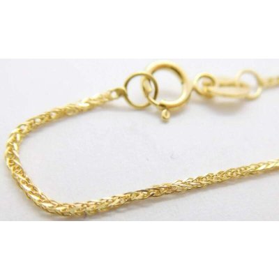 Klenoty Budín Dámský přívěskový řetízek ze žlutého zlata HK6240 – Hledejceny.cz