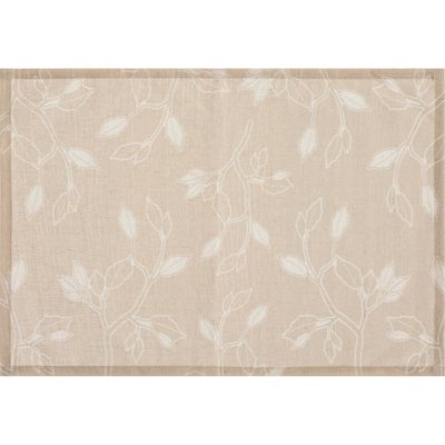 Secret de Gourmet Prostírání s květinovým motivem béžové 45x30 cm – Zboží Mobilmania