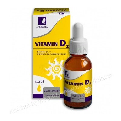 TML Vitamín D3 kapky E069 30 ml – Hledejceny.cz