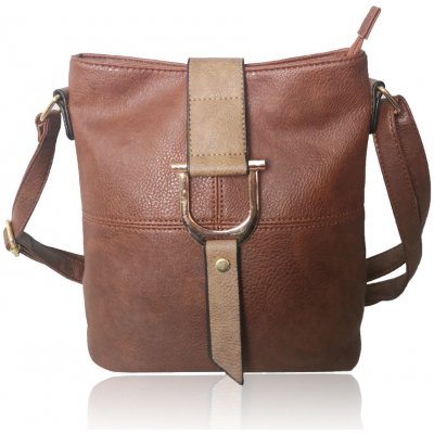 Kabelka Angela crossbody hnědá