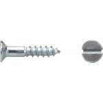 Vrut do dřeva se zápustnou hlavou a rovnou drážkou DIN 97 2x16 mm galvanicky pozinkovaný, 1 ks – Hledejceny.cz