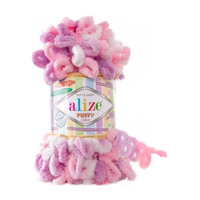 Alize příze Puffy Color 6051 – Hledejceny.cz