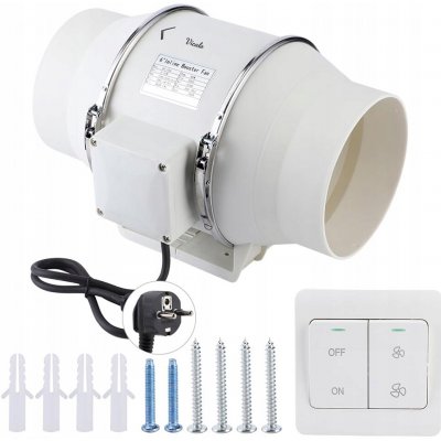 PNRIO dvourychlostní odsávací 150 mm 80 W 540 m3/h – Sleviste.cz