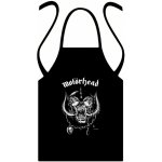 CurePink zástěra Motörhead Logo – Zboží Mobilmania