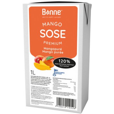 Bonne Ovocné pyré 120% Mango 1 l – Hledejceny.cz