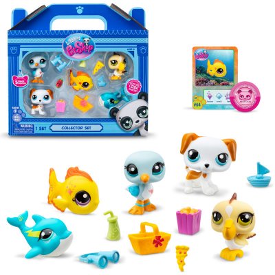 TM Toys Littlest Pet Shop 5 figurek Pláž – Zbozi.Blesk.cz