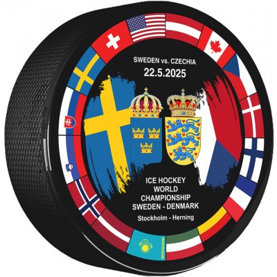 FansArena Puk Ice Hockey World Championship Sweden | Denmark MS 2025 Dueling 22.05.2025 Sweden vs. Czechia – Hledejceny.cz