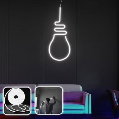 Opviq Decorative Wall Led Lighting Bulb Light - Medium - White – Hledejceny.cz