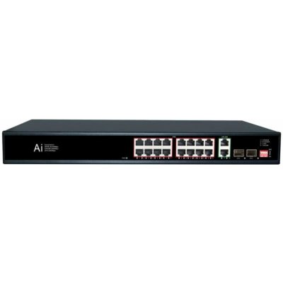 NETGEAR GS316EPP-100PES Netgear 16PT GE PLUS SWITCH, PoE+, SFP – Zboží Živě