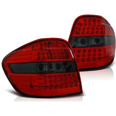 Zadní světla Mercedes Benz ML W164 05-08 - kouřové/červené LED – Hledejceny.cz