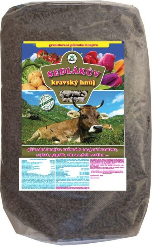 Biom Sedlákův kravský hnůj 10 kg