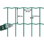 Svařované pletivo, drát 2,2 mm, oko 100x50, výška 80 cm, 25 m, zelená – Zbozi.Blesk.cz