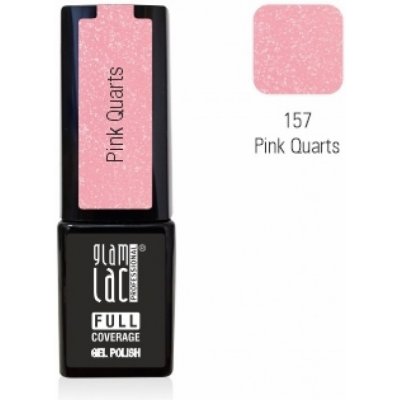 GlamLac Gel lak růžový 157 Pink Quarts 6 ml – Zboží Mobilmania