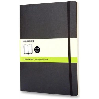 Moleskine XL, měkké desky čistý černý – Zboží Dáma Moleskine XL, měkké desky čistý černý – Zboží Dáma