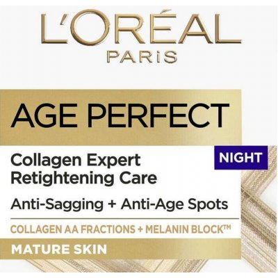 L'Oréal Age Perfect Extra hydrateční noční krém pro zralou pleť 50 ml – Zboží Mobilmania