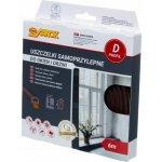 Vorel TO-76762 Těsnění do oken a dveří samolepící 9 x7,4 mm TYP D 6m hnědé – HobbyKompas.cz