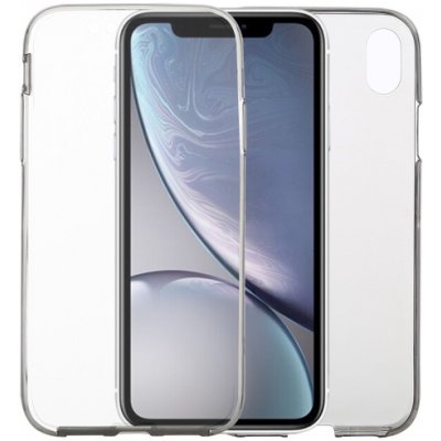 PROTEMIO 32202 Ochranný oboustranný obal Apple iPhone XR šedý – Zboží Mobilmania
