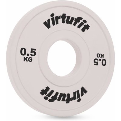 VIRTUFIT Olympijský kotouč Bumper frakční 0,5 kg - 50 mm – Zboží Mobilmania