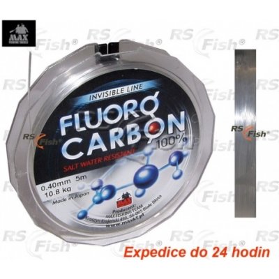 MAX Fishing Tackle Fluorocarbon 8 m 0,34 mm