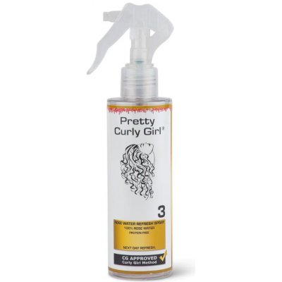 Pretty Curly Girl Rose Water Refresh Spray Hydratační sprej 250 ml – Hledejceny.cz