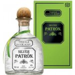 Patrón Silver Tequila 40% 1 l (karton) – Zboží Dáma