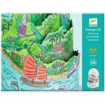 Djeco 3D omalovánka Na vrcholky hor – Zboží Dáma