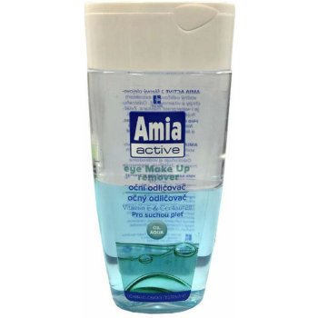 Amia Active dvoufázový oční odličovač pro suchou pleť 150 ml