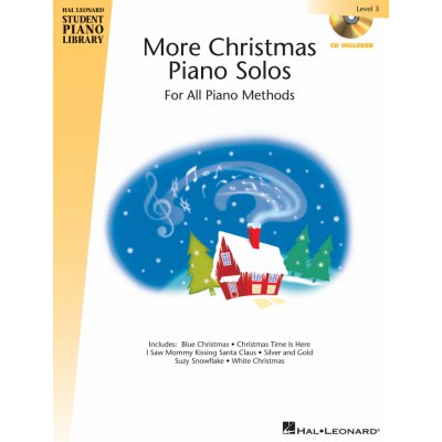 More Christmas Piano Solos Level 3 Hal Leonard Student Piano Library vnon melodie pro klavír 989964 – Zboží Mobilmania