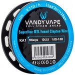 Vandy Vape Superfine MTL Fused Clapton odporový drát Kanthal 32GAx2 + 38GA 3m – Hledejceny.cz