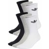adidas ponožky Originals 6-pack bílá